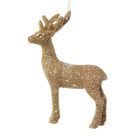 Shishi As Glitter deer Christmas ornament