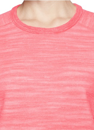 Detail View - Click To Enlarge - J.CREW - Collection bonded merino-linen tee