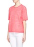 Front View - Click To Enlarge - J.CREW - Collection bonded merino-linen tee