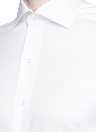 Detail View - Click To Enlarge - TOMORROWLAND - Slim fit woven cotton shirt