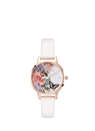 Main View - Click To Enlarge - OLIVIA BURTON  - 'Enchanted Garden' floral print 30mm watch