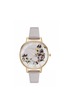 Main View - Click To Enlarge - OLIVIA BURTON  - 'Embroidery Pansy' 38mm watch