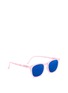  - IZIPIZI - '#E' acetate square mirror kids sunglasses