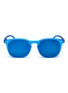 Main View - Click To Enlarge - IZIPIZI - '#E' acetate square mirror kids sunglasses
