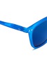 Detail View - Click To Enlarge - IZIPIZI - '#E' acetate square mirror sunglasses