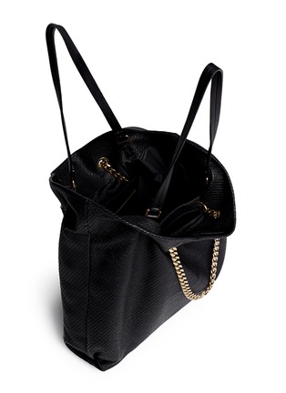 Detail View - Click To Enlarge - LANVIN - 'Carry Me' medium stitched leather tote