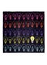 Main View - Click To Enlarge - ANNA CORONEO - 'Light Bulbs Bella' silk chiffon scarf