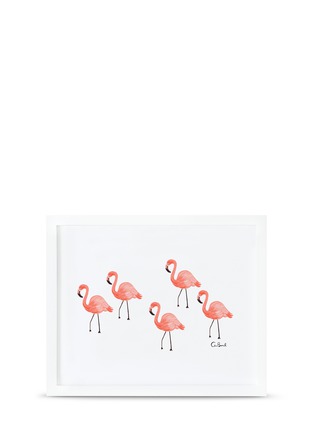 Main View - Click To Enlarge - RIFLE PAPER CO. - Flamingo art print