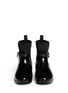 Figure View - Click To Enlarge - MICHAEL KORS - Charm' stretch cuff rain boots