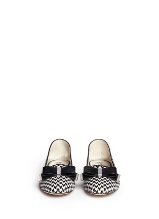 Figure View - Click To Enlarge - MICHAEL KORS - Kiera' houndstooth calf hair flats