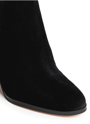 Detail View - Click To Enlarge - MICHAEL KORS - Krista' stud suede ankle boots