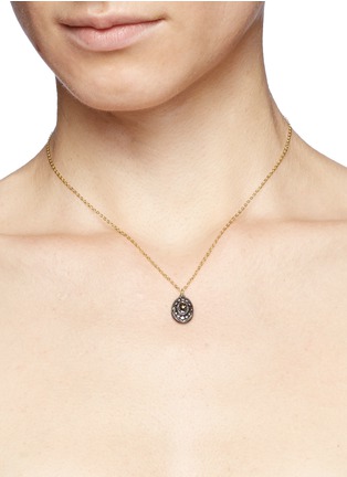Figure View - Click To Enlarge - ILA&I - 'Muriel' diamond locket necklace