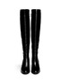 Figure View - Click To Enlarge - MICHAEL KORS - Hamilton' stretch back wedge boots