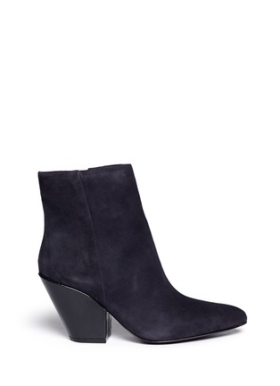 Main View - Click To Enlarge - ASH - Elektra' suede ankle boots