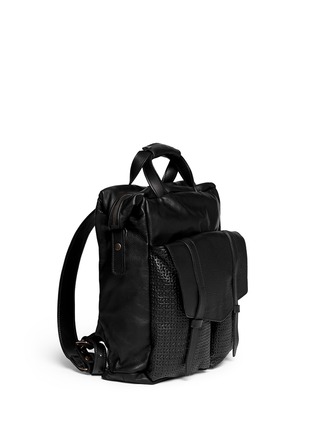 Front View - Click To Enlarge - JAS M.B. - Spartacus' leather backpack
