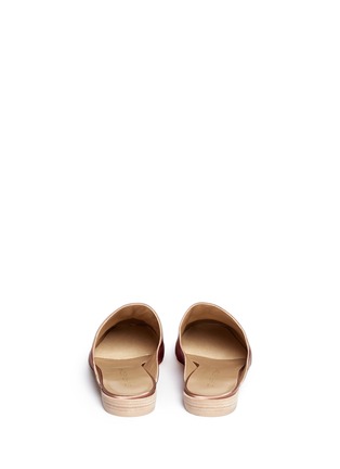 Back View - Click To Enlarge - STUART WEITZMAN - 'Mulearky' satin slides
