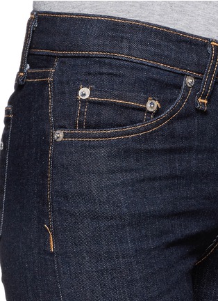 Detail View - Click To Enlarge - RAG & BONE - 'Heritage' high rise skinny jeans
