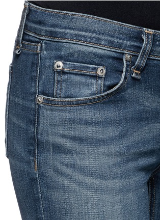 Detail View - Click To Enlarge - RAG & BONE - Capri' water ripple skinny jeans
