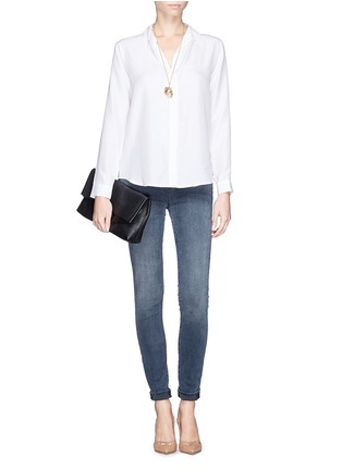 Figure View - Click To Enlarge - THEORY - Aquilina' sandwashed silk tailored shirt