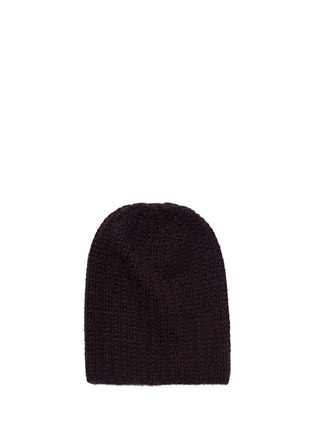 Main View - Click To Enlarge - ARMAND DIRADOURIAN - Rib knit cashmere beanie