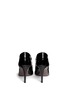 Back View - Click To Enlarge - JASON WU - Metal plate leather booties