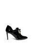 Main View - Click To Enlarge - JASON WU - Metal plate leather booties