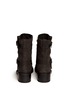Back View - Click To Enlarge - RAG & BONE - Andover' buckle strap leather boots