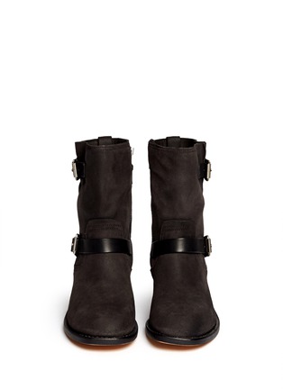 Figure View - Click To Enlarge - RAG & BONE - Andover' buckle strap leather boots