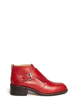 Main View - Click To Enlarge - RAG & BONE - Nevin' monk strap leather ankle boots