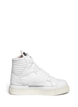 Main View - Click To Enlarge - GIENCHI - 'Missura' quilted leather sneakers