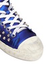 Detail View - Click To Enlarge - GIENCHI - Missura' matte metallic leather stud sneakers