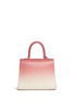 Back View - Click To Enlarge - DELVAUX - 'Brilliant MM' ombré leather bag