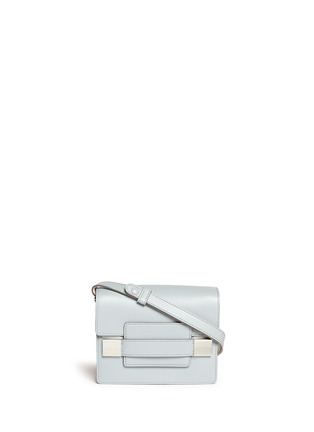 Main View - Click To Enlarge - DELVAUX - 'Madame Mini Polo' colourblock shoulder bag