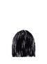 Figure View - Click To Enlarge - THE ELDER STATESMAN - Cable Watch' bubble chunky knit cashmere beanie