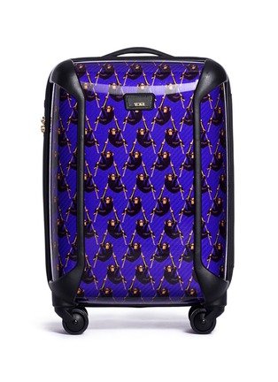 Main View - Click To Enlarge - TUMI - x Chictopia 'Tegra-Lite®' monkey print 20" international carry-on suitcase