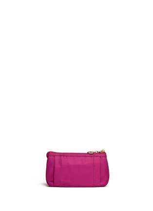 Back View - Click To Enlarge - TUMI - x Chictopia 'Vienna' elephant print panel triple compartment wristlet pouch