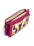 Detail View - Click To Enlarge - TUMI - x Chictopia 'Vienna' monkey print panel triple compartment wristlet pouch