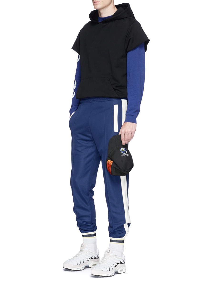 HERON PRESTON x DSNY 'Jersone' logo print long sleeve T-shirt