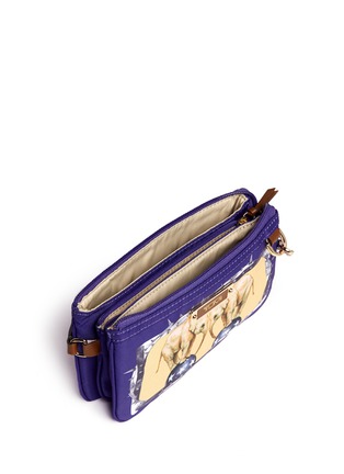 Detail View - Click To Enlarge - TUMI - x Chictopia 'Vienna' elephant print triple compartment wristlet pouch