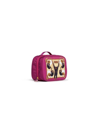 Front View - Click To Enlarge - TUMI - x Chictopia 'Lima' monkey print panel travel toiletry kit