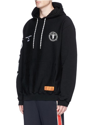 Front View - Click To Enlarge - HERON PRESTON - x DSNY cotton hoodie