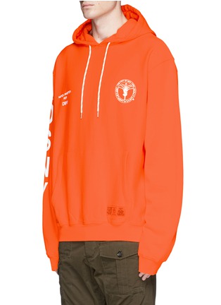 Front View - Click To Enlarge - HERON PRESTON - x DSNY cotton hoodie