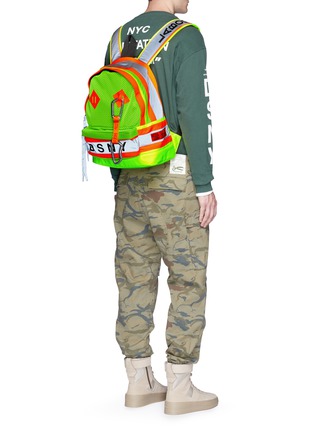Figure View - Click To Enlarge - HERON PRESTON - x DSNY neon backpack