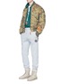 Figure View - Click To Enlarge - HERON PRESTON - Camouflage print padded bomber jacket