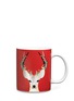 Main View - Click To Enlarge - KATE BARNETT - Reindeer print porcelain mug