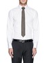 Figure View - Click To Enlarge - HARDY AMIES - Glen plaid wool tie
