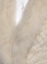 Detail View - Click To Enlarge - 72348 - 'Grace' fox fur collar rabbit cropped gilet