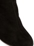 Detail View - Click To Enlarge - HAIDER ACKERMANN - Contrast heel suede bootie