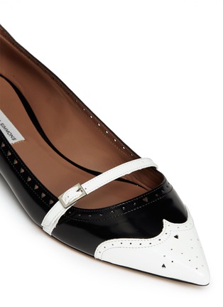 Detail View - Click To Enlarge - TABITHA SIMMONS - Belfy' wingtip brogue leather flats