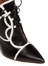 Detail View - Click To Enlarge - TABITHA SIMMONS - Tinsley' brogue trim leather ankle boots